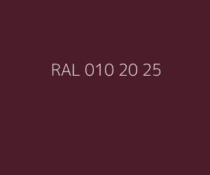 Kleur RAL 010 20 25 