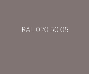 Kleur RAL 020 50 05 