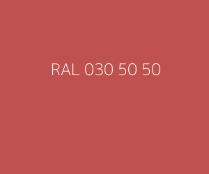 Kleur RAL 030 50 50 