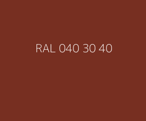 Kleur RAL 040 30 40 