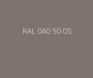 Kleur RAL 040 50 05 