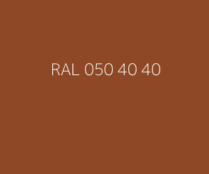 Kleur RAL 050 40 40 