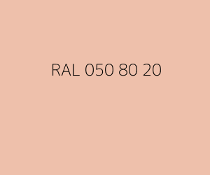 Kleur RAL 050 80 20 