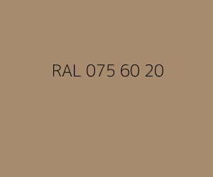Kleur RAL 075 60 20 