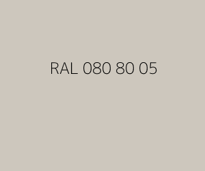 Kleur RAL 080 80 05 