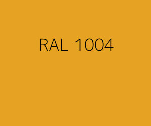 Kleur RAL 1004 GOUDGEEL
