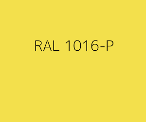 Kleur RAL 1016-P ZWAVELGEEL