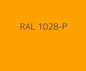 Kleur RAL 1028-P MELOENGEEL