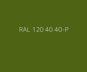 Kleur RAL 120 40 40-P 