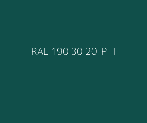 Kleur RAL 190 30 20-P-T 