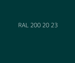 Kleur RAL 200 20 23 