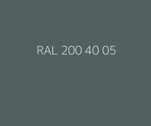 Kleur RAL 200 40 05 