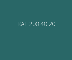 Kleur RAL 200 40 20 