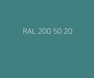 Kleur RAL 200 50 20 
