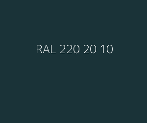 Kleur RAL 220 20 10 