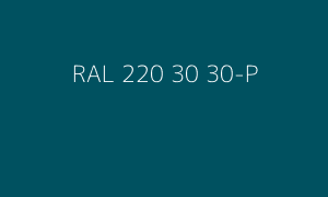 Kleur RAL 220 30 30-P