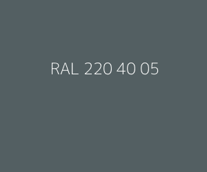 Kleur RAL 220 40 05 