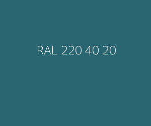 Kleur RAL 220 40 20 