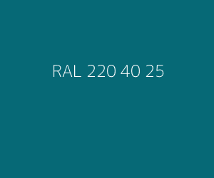 Kleur RAL 220 40 25 