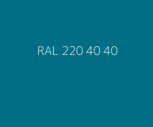 Kleur RAL 220 40 40 
