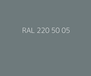 Kleur RAL 220 50 05 
