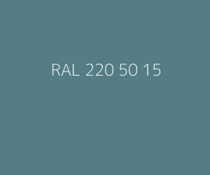 Kleur RAL 220 50 15 