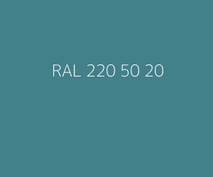 Kleur RAL 220 50 20 