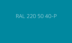 Kleur RAL 220 50 40-P