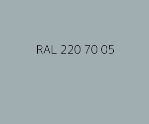 Kleur RAL 220 70 05 