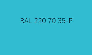 Kleur RAL 220 70 35-P