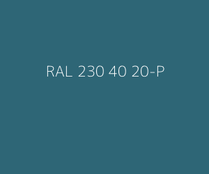 Kleur RAL 230 40 20-P 