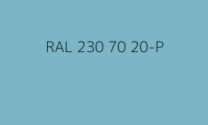 Kleur RAL 230 70 20-P