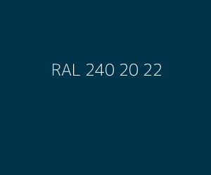 Kleur RAL 240 20 22 