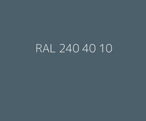 Kleur RAL 240 40 10 