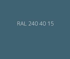 Kleur RAL 240 40 15 