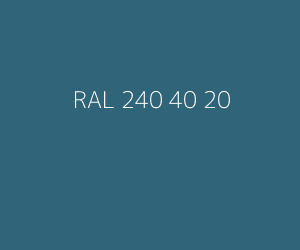 Kleur RAL 240 40 20 