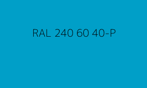 Kleur RAL 240 60 40-P