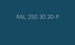 Kleur RAL 250 30 20-P