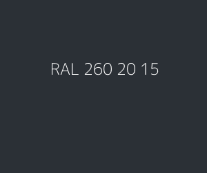 Kleur RAL 260 20 15 
