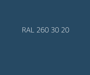 Kleur RAL 260 30 20 