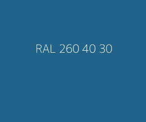 Kleur RAL 260 40 30 