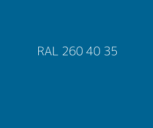 Kleur RAL 260 40 35 
