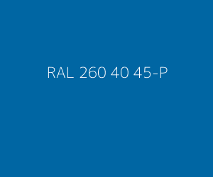 Kleur RAL 260 40 45-P 
