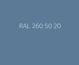 Kleur RAL 260 50 20 