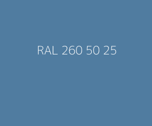 Kleur RAL 260 50 25 