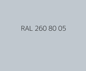 Kleur RAL 260 80 05 