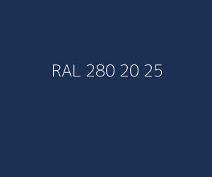 Kleur RAL 280 20 25 