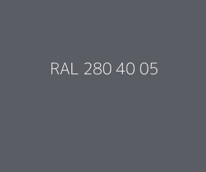 Kleur RAL 280 40 05 