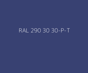 Kleur RAL 290 30 30-P-T 