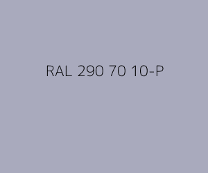Kleur RAL 290 70 10-P 